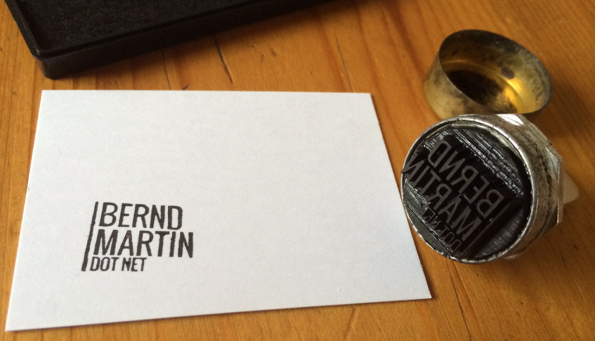 stamp from Bernd Martin Dot Net